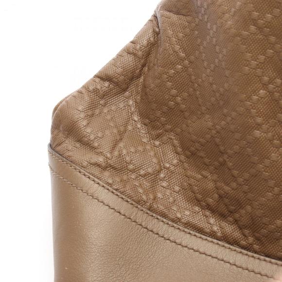 Gucci GG Crystal Tote Bag, Leather, Women's, Brown, 327793 - Picture 11 of 11